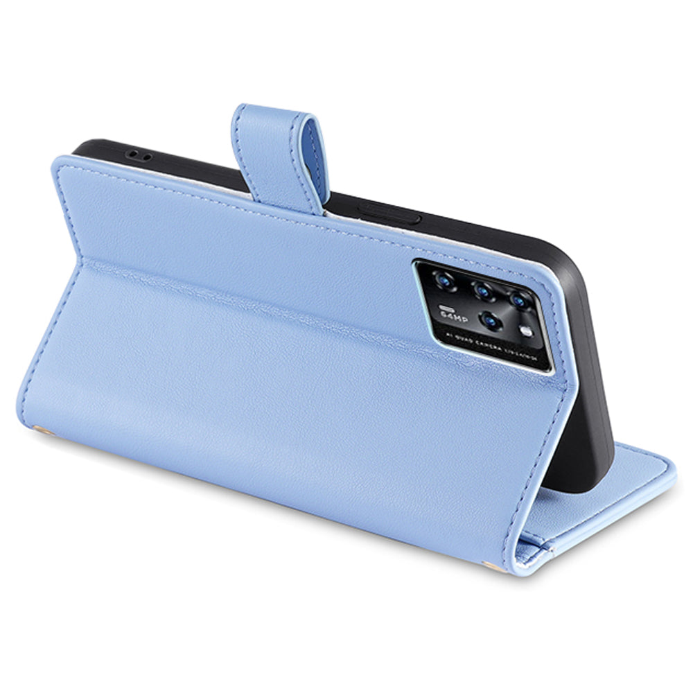 For ZTE Blade V30 Fully Wrapped PU Leather Stand Case Zipper Pocket Card Slots Flip Phone Cover with Wrist Strap and Shoulder Strap For ZTE Blade V30 Fully Wrapped PU Leather Stand Case Zipper Pocket Card Slots Flip Phone Cover with Wrist Strap and Shoulder Strap